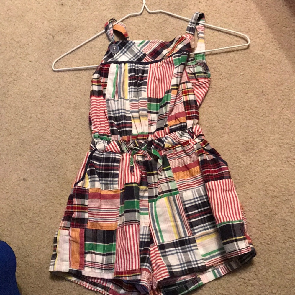 Kelly’s Kids Madras Romper